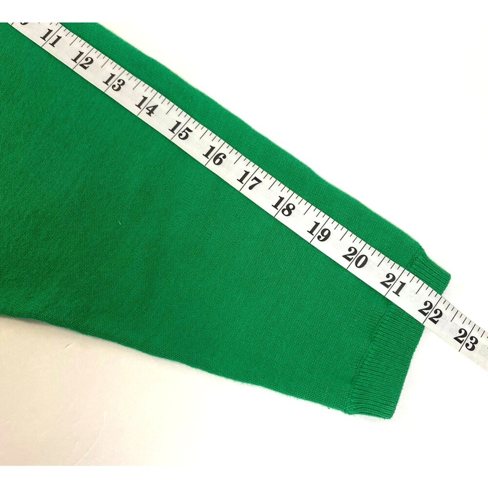 CAbi Piccolo Shrug Cardigan Sweater Womens Size Medium Kelly Green #5008 Crop - Picture 13 of 14